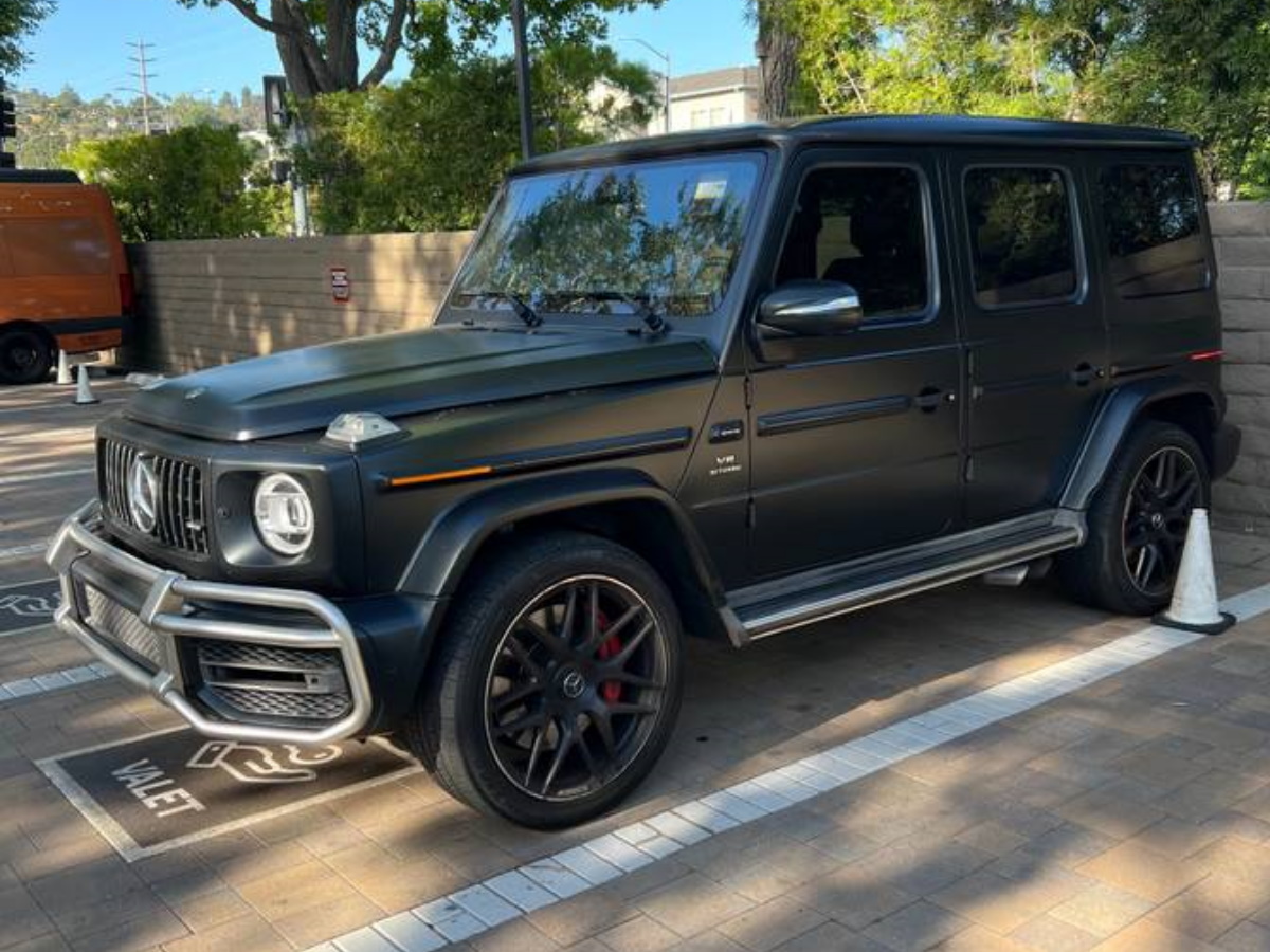 2021 Mercedes-Benz AMG G63 – Matte Black – Carbon Fiber