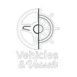 VV Logo White Vehicles Vessels