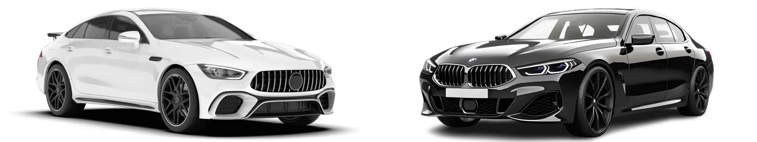 Black and White Cars Desktop